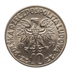 Polska, PRL 1944-1989, 10 złotych 1959 Kopernik, Warszawa