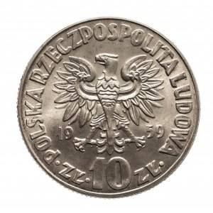 Polska, PRL 1944-1989, 10 złotych 1959 Kopernik, Warszawa (3)