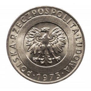 Polska, PRL 1944-1989, 20 złotych 1973, wieżowiec i kłosy, Warszawa