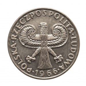 Polska, PRL 1944-1989, 10 złotych 1966 mała Kolumna Zygmunta, Warszawa (2)