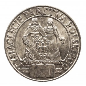 Polska, PRL 1944-1989, 100 złotych 1966 Mieszko i Dabrówka, Warszawa (5)