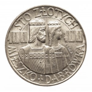 Polska, PRL 1944-1989, 100 złotych 1966 Mieszko i Dabrówka - Półpostacie, Próba, Warszawa (1)