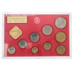 Rosja, ZSRR 1917-1991, Album - Kolekcjonerskie Zestawy Monet Obiegowych 1974 - 1980 bitych stemplem lustrzanym, RZADKIE