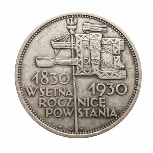 Polska, II Rzeczpospolita 1918–1939, 5 złotych 1930, Sztandar, Warszawa