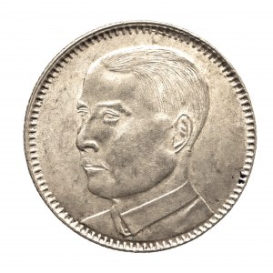 Chiny, Prowincja Kwantung, 20 centów, rok 18 (1929)