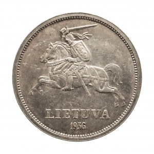 Litwa, Republika 1918-1940, 5 litu 1936, Jonas Basanavičius