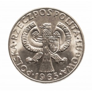 Polska, PRL 1944-1989, 10 złotych 1965, Siedemset Lat Warszawy, próba