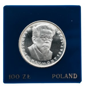 Polska, PRL 1944-1989, 100 złotych 1977, Władysław Reymont