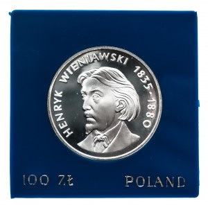 Polska, PRL 1944-1989, 100 złotych 1979, Henryk Wieniawski, srebro