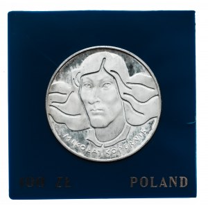 Polska, PRL 1944-1989, 100 złotych 1973, Mikołaj Kopernik, srebro