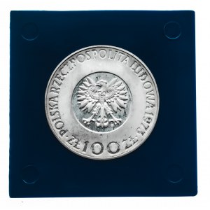 Polska, PRL 1944-1989, 100 złotych 1973, Mikołaj Kopernik, srebro
