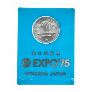 Japonia, 100 yen 1975, Expo w Okinawie