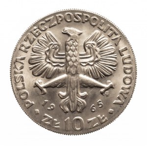 Polska, PRL 1944-1989, 10 złotych 1965, Nike, Warszawa