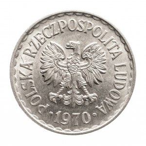 Polska, PRL 1944-1989, 1 złoty 1970, Warszawa