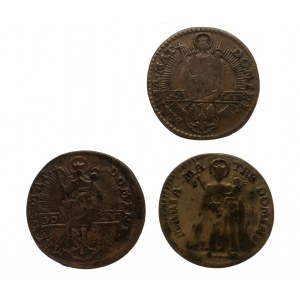 Niemcy, Goslar, lot 3 monet fenigowych.