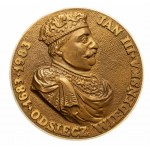 Polska, plakieta, JAN III. ODSIECZ WIEDEŃSKA. 1683 - 1983.