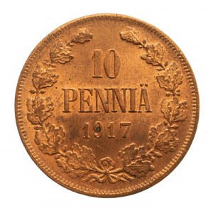 Finlandia, 10 pennia 1917