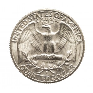 Stany Zjednoczone Ameryki, quarterdollar 1964 D Waszyngton, Denwer