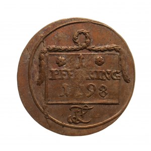 Niemcy, Mecklenburg-Rostock, 1 Pfennig 1798