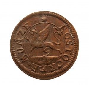Niemcy, Rostock, 1 Pfennig 1798