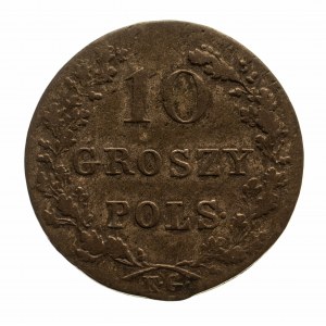 Powstanie Listopadowe 1830-1831, 10 groszy 1831, Warszawa.