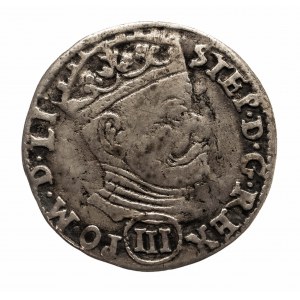 Polska, Stefan Batory 1576-1586, trojak 1580, Wilno.