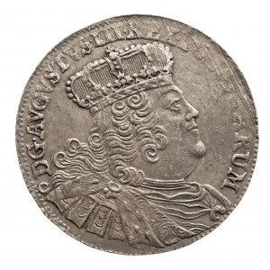 Polska, August III 1733–1763, ort 1754 EC, Lipsk, efraimek