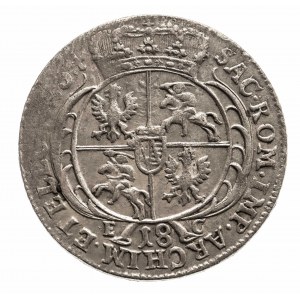Polska, August III 1733–1763, ort 1754 EC, Lipsk, efraimek