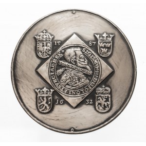 Polska, PRL, medal z serii królewskiej PTAiN NR 13 - Zygmunt III Waza, 1980, Warszawa.