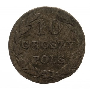 Królestwo Polskie, Mikołaj I 1825-1855, 10 groszy 1827 IB, Warszawa