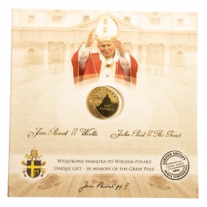 Polska, Rzeczpospolita od 1989, zestaw monet obiegowych - Jan Paweł II Wielki.