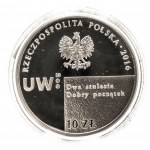 Polska, Rzeczpospolita od 1989, 10 złotych 2016, 200. rocznica utworzenia Uniwersytetu Warszawskiego.