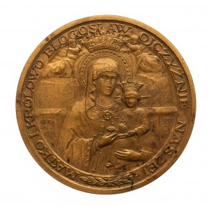 Polska, II RP 1919-1939, medal GOSTYŃ, Pamiątka koronacji obrazu 1928.