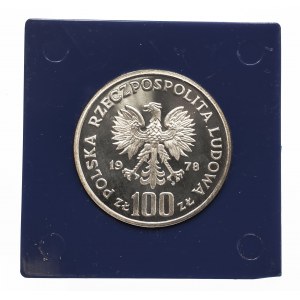 Polska, PRL 1944-1989, 100 złotych 1978, Ochrona Środowiska - Bóbr.