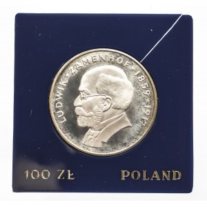 Polska, PRL 1944-1989, 100 złotych 1979, Ludwik Zamenhof.