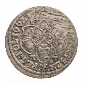 Polska, Jan II Kazimierz Waza 1649-1668, szóstak 1662 T-T, Bydgoszcz
