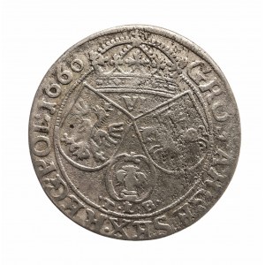 Polska, Jan II Kazimierz Waza 1649–1668, Szóstak, 1660, Kraków