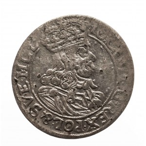 Polska, Jan II Kazimierz Waza 1649–1668, szóstak 1663 AT, Kraków,