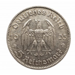 Niemcy, III Rzesza 1933-1945, 5 MAREK 1935 D, KOŚCIÓŁ GARNIZONOWY