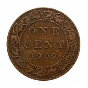 Kanada, Edward VII 1901–1910, 1 cent 1909