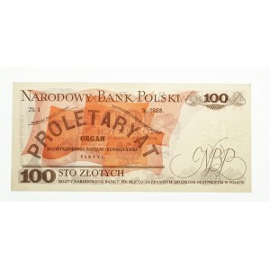 Polska, PRL 1944 - 1989, 100 ZŁOTYCH 17.05.1976, seria BY.