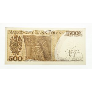 Polska, PRL 1944 - 1989, 500 ZŁOTYCH 16.12.1974, seria AA.