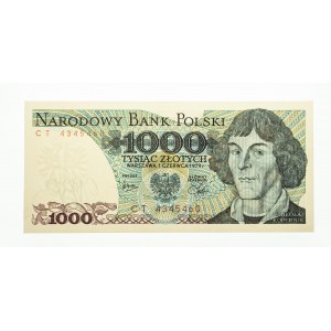 Polska, PRL 1944 - 1989, 1000 ZŁOTYCH 1.06.1979, seria CT.