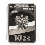 Polska, Rzeczpospolita od 1989, 10 złotych 2018, Stulecie odzyskania przez Polskę niepodległości Ignacy Jan Paderewski