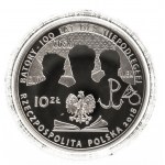 Polska, Rzeczpospolita od 1989, 10 złotych 2018, 100 lecie powstania gimnazjum i liceum im. Batorego w Warszawie