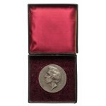 Medal, Fryderyk Chopin 1899 - dla uczczenia 50. rocznicy śmierci, biały metal
