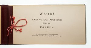 Polska, PRL 1944-1989, zestaw wzorów banknotów z 1948 roku