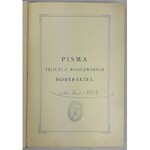 [Boberska Felicja] Pisma, Lwów 1893