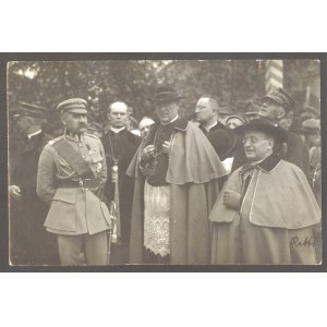 Józef Piłsudski i Achille Ratti, ca. 1921