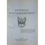 Genjusz niepodległości [kom. red. Marjan Dziędzielewicz et al.] 1933